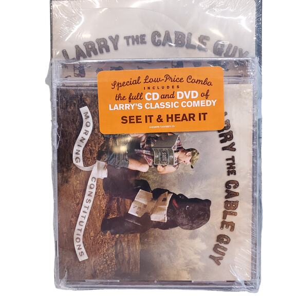 Larry the Cable Guy Morning Constitutions DVD CD Larrys Comedy Redneck Humor - Picture 4 of 13